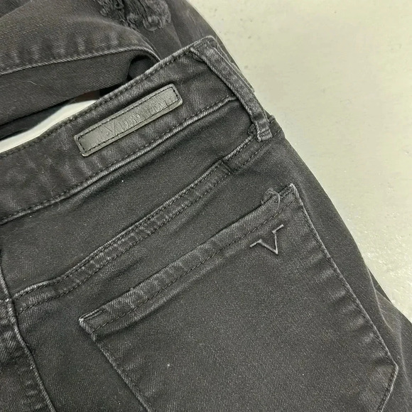 Versace Denim Skinny Jeans 1969 19V69 Cotton Stretch Designer Black Size 25 / 0 - Picture 6 of 8